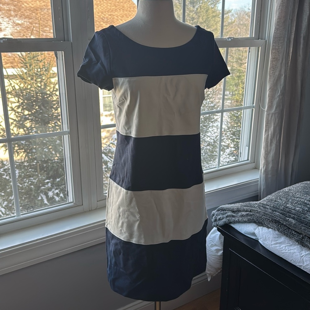 Banana Republic Stripped Dress size 4